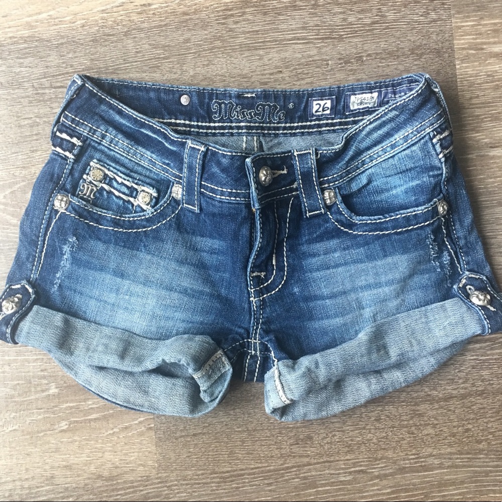 Miss Me Denim Shorts